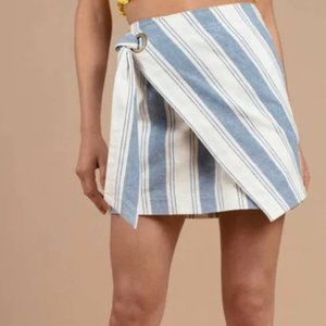 Free People Women's Tuscan Tie Waist Wrap Mini Skirt
